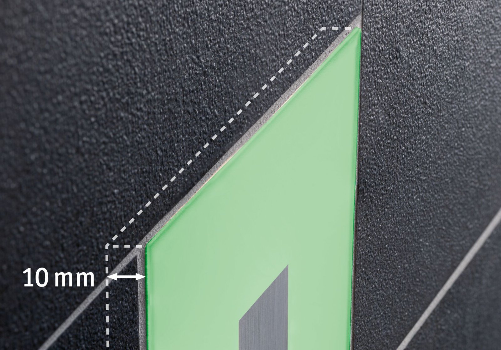 P 78413 LumiTiles LED dlaždice čtvercová 5ks sada IP44 100x10mm 230/12V 5x0,75W stmívatelné 2700K bílá umělá hmota/hliník - PAULMANN (obrázek 4)