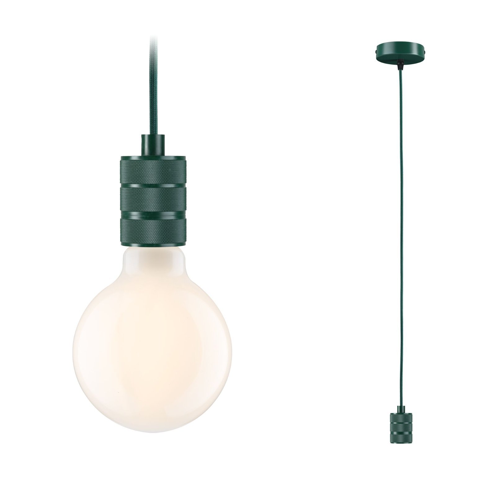 P 78433 Neordic závěsné svítidlo Tilla E27 max. 60W zelená stmívatelné kov - PAULMANN