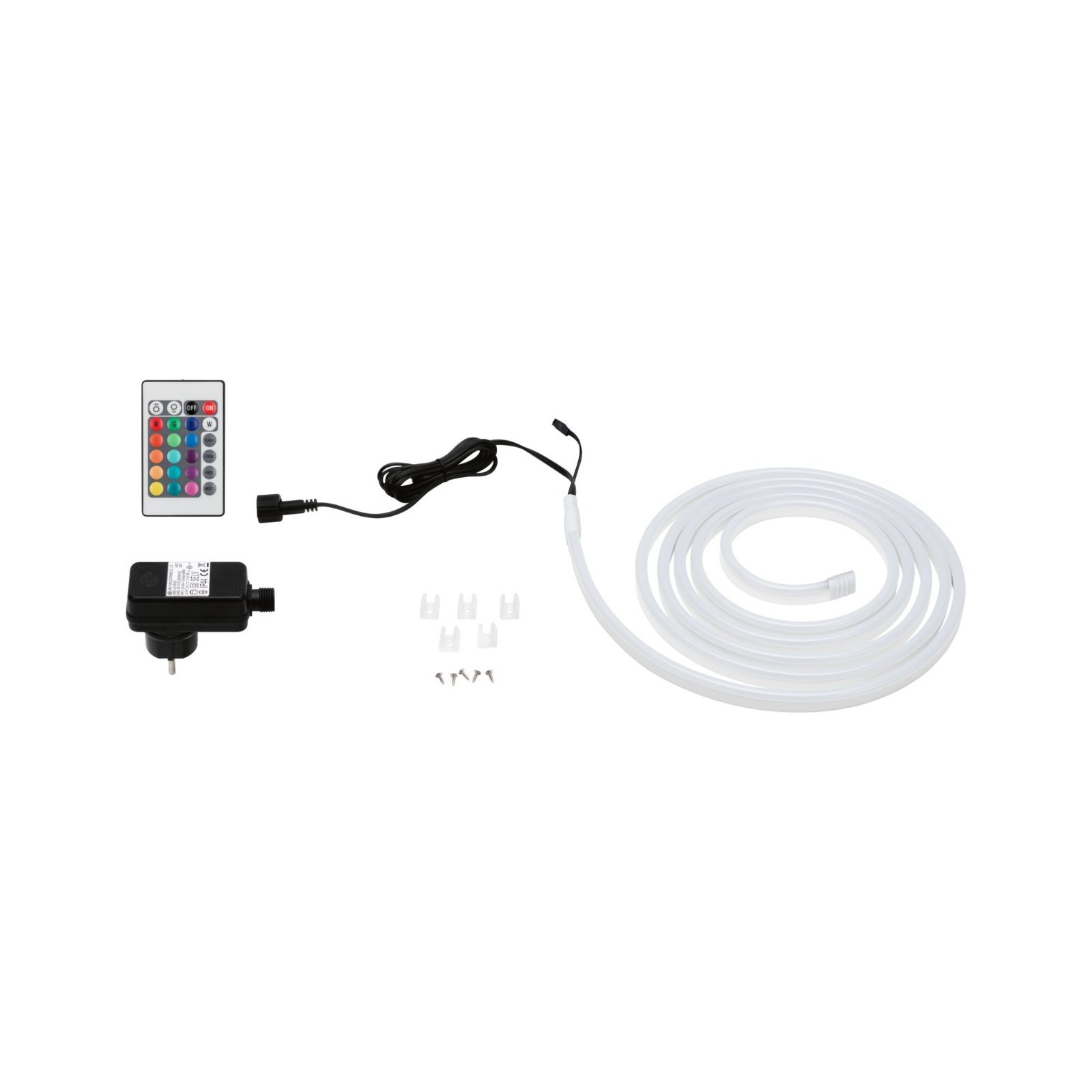 P 78889 SimpLED LED Strip Venkovní základní sada 3m IP44 19,5W 72LEDs/m RGB - PAULMANN (obrázek 7)