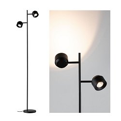 Obrázek pro produkt LED stojací svítidlo 3-krokové-stmívatelné Puric Pane 2700K 2x3W černá - PAULMANN