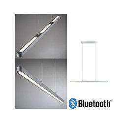 Obrázek pro produkt LED závěsné svítidlo Smart Home Bluetooth Lento měnitelná bílá 43W matný chrom stmívatelné - PAULMANN