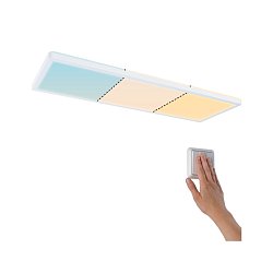 Obrázek pro produkt LED Panel Atria Shine hranaté 580x200mm CCT bílá - PAULMANN