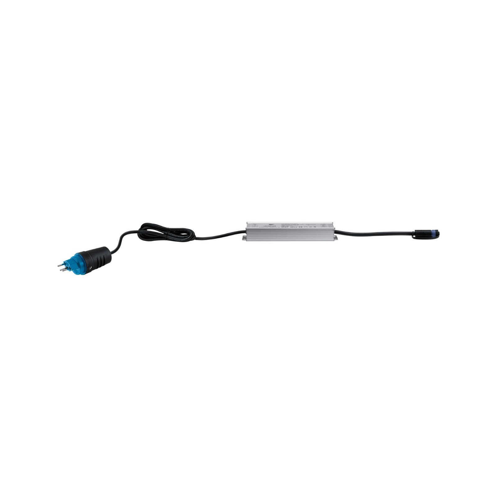 P 94682 Plug & Shine napájení CH IP67 230/24V 150VA černá - PAULMANN