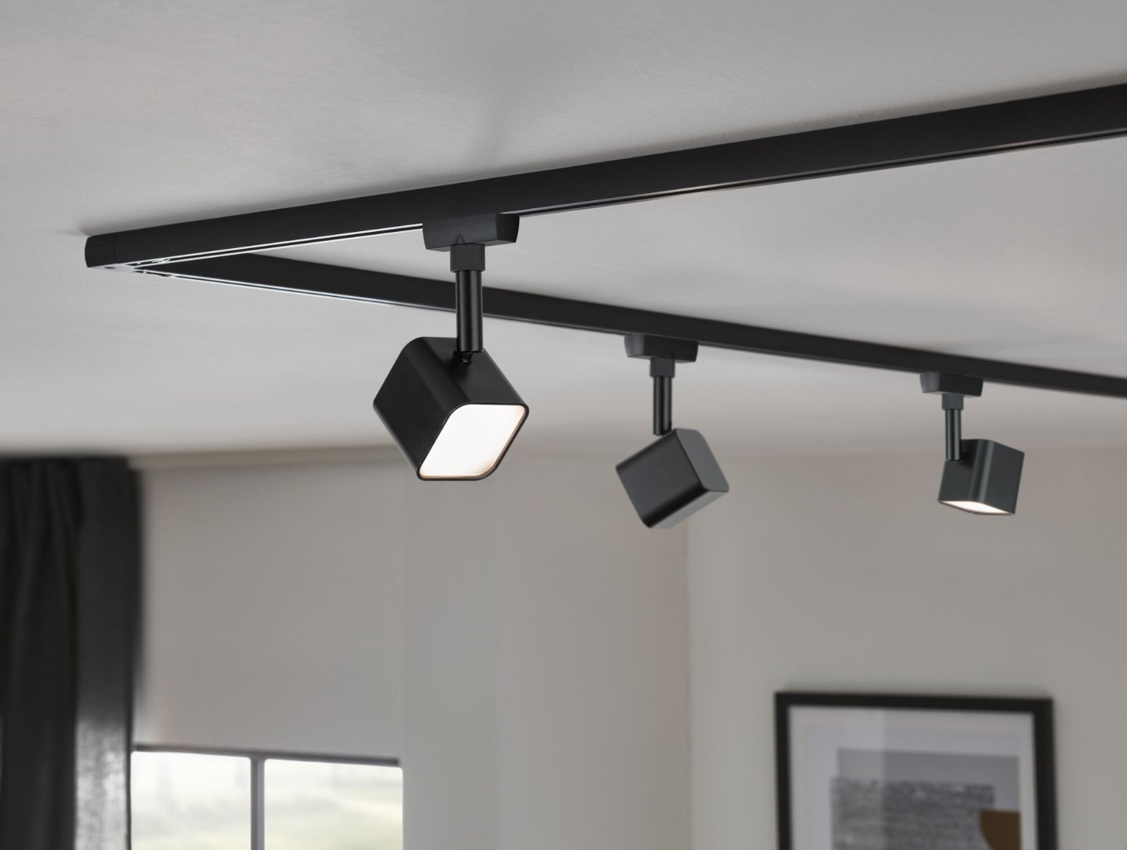 P 96991 URail LED lištový spot Muri 4W 3000K 230V černá mat - PAULMANN (obrázek 3)