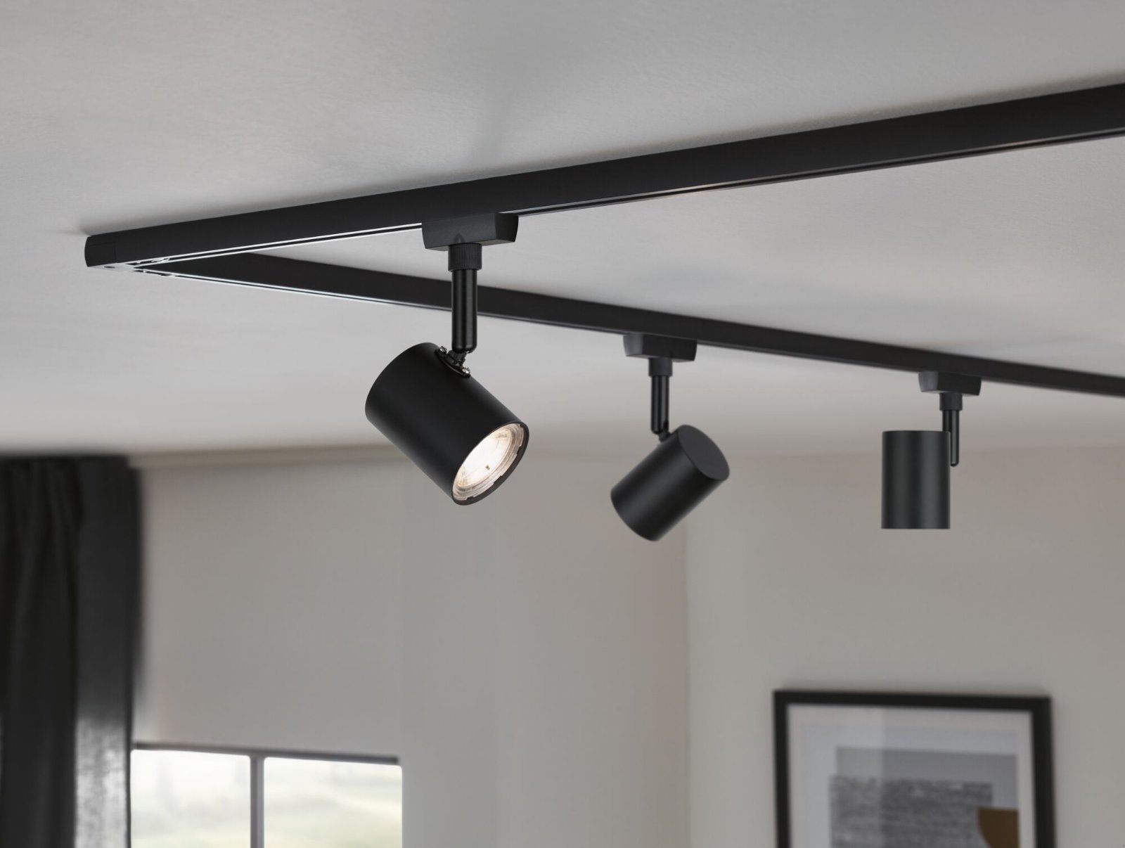 P 96993 URail LED lištový spot Limba 4W 3000K 230V černá mat - PAULMANN (obrázek 3)