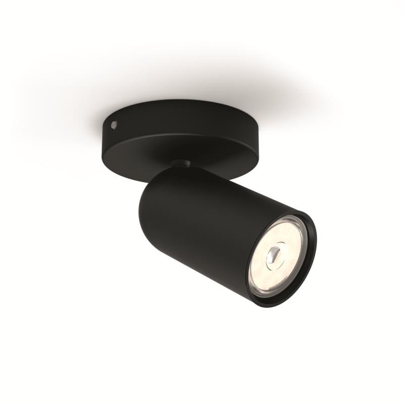 PH 50581/30/PN Bodové svítidlo Philips Pongee 50581/30/PN černé 1x max.10W - PHILIPS (915005530701)