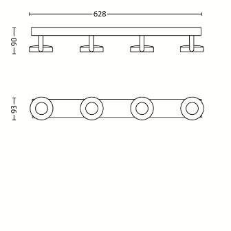 PH 53174/31/16 LED Bodové svítidlo Philips Clockwork 53174/31/16 bílé 2700K 4x4,5W - PHILIPS (915004333801) (obrázek 5)