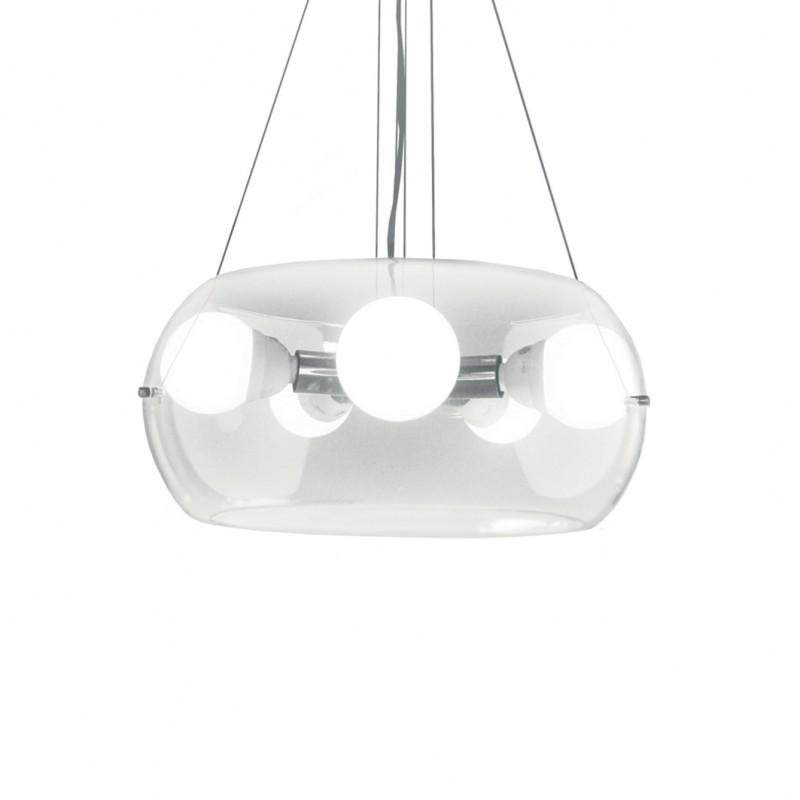ILUX 016863 Závěsné svítidlo Ideal LUx Audi-10 SP5 transparente 016863 čiré - IDEALLUX