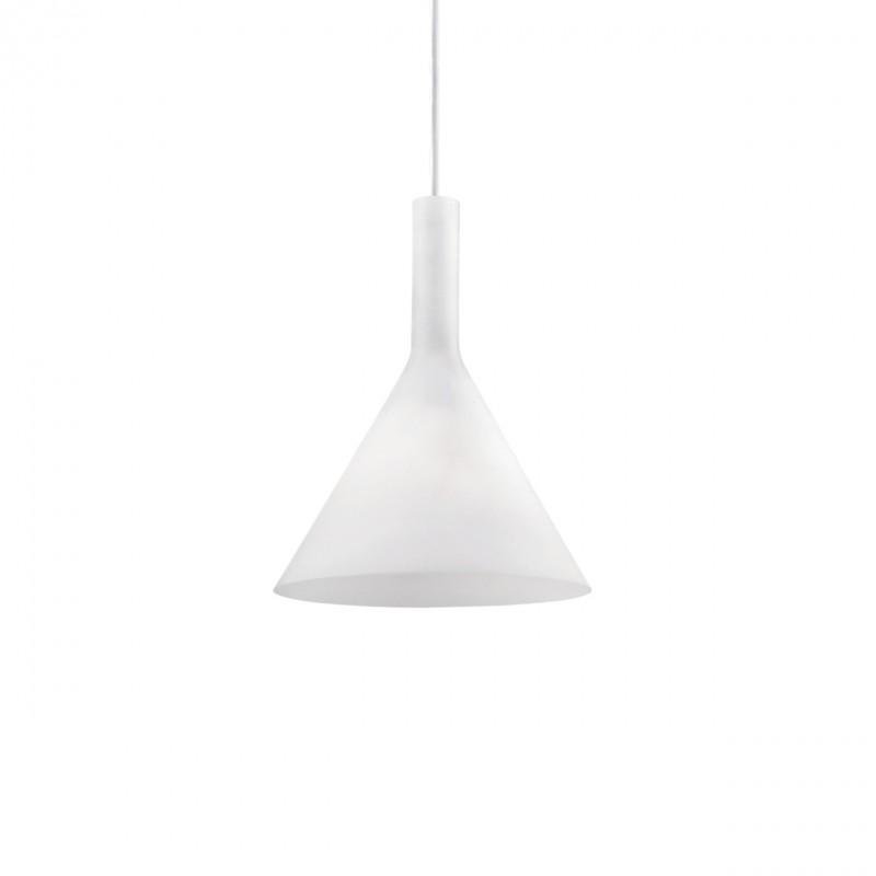 ILUX 074337 Závěsné svítidlo Ideal Lux Cocktail SP1 small bianco 074337 bílé 20cm   - IDEALLUX