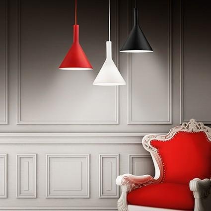 ILUX 074337 Závěsné svítidlo Ideal Lux Cocktail SP1 small bianco 074337 bílé 20cm   - IDEALLUX (obrázek 3)