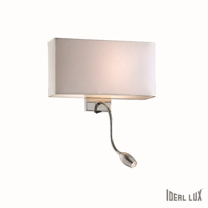 ILUX 035949 Nástěnné svítidlo Ideal Lux Hotel AP2 bianco 035949 - IDEALLUX