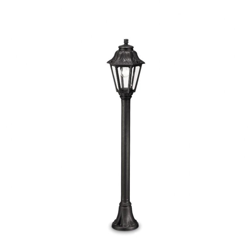 ILUX 101514  Venkovní sloupek Ideal Lux Anna PT1 small nero 101514 bílý IP44   - IDEALLUX