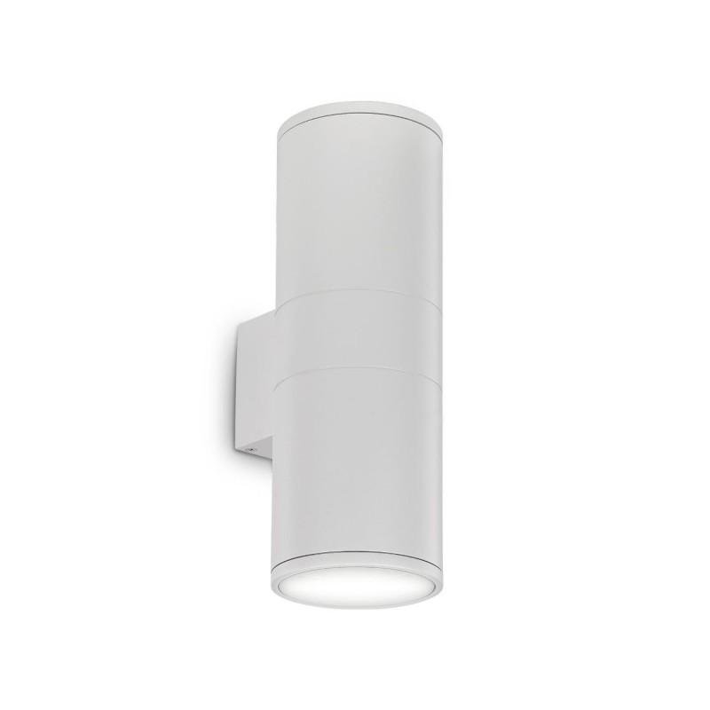 ILUX 092300 Venkovní nástěnné svítidlo Ideal Lux Gun AP2 big bianco 092300 bílé 31cm IP54 - IDEALLUX