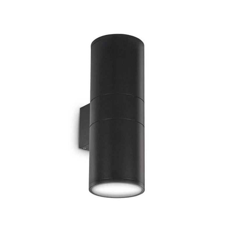 ILUX 092317 Venkovní nástěnné svítidlo Ideal Lux Gun AP2 big nero 092317 černé 31cm IP54 - IDEALLUX