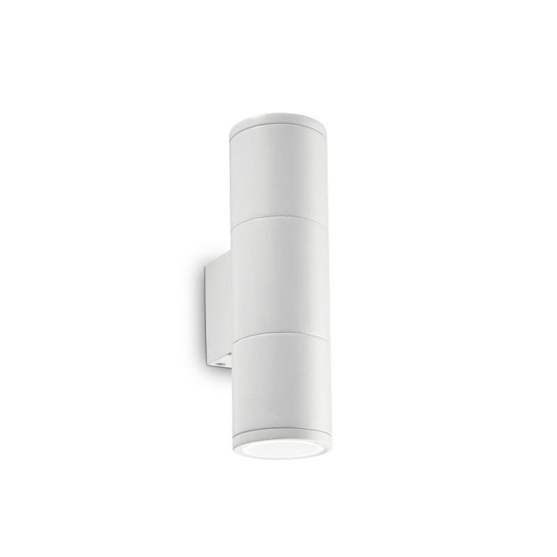 ILUX 100388 Venkovní nástěnné svítidlo Ideal Lux Gun AP2 small bianco 100388 bílé 21cm IP44 - IDEALLUX