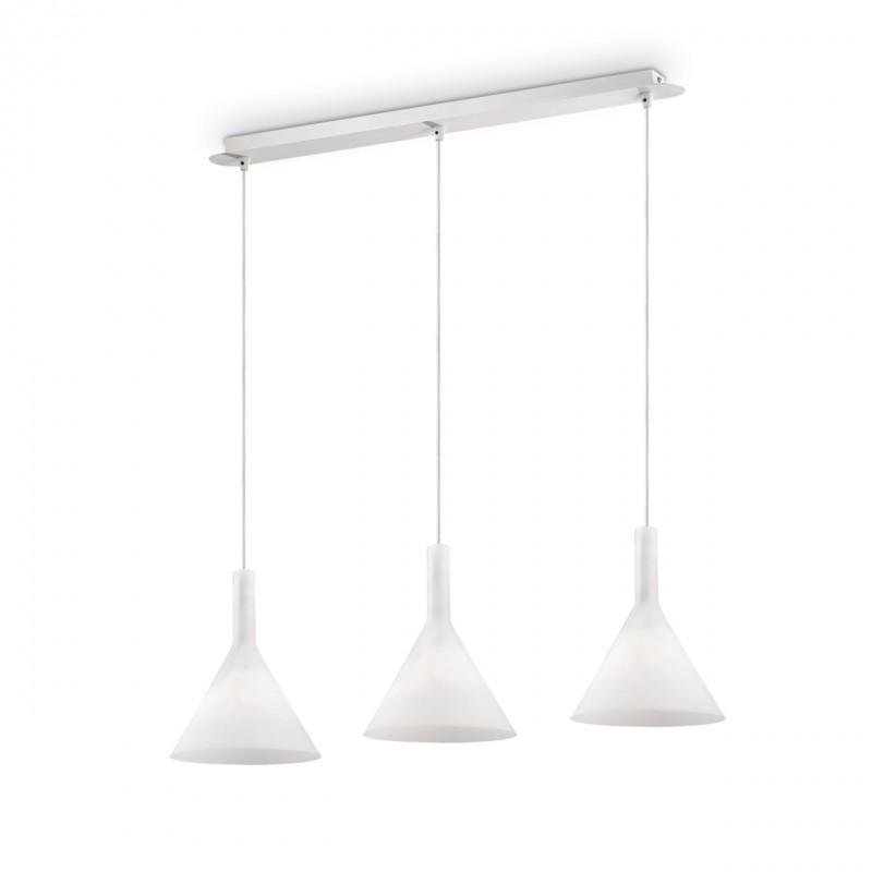 ILUX 074245 Závěsné svítidlo Ideal Lux Cocktail SB3 small bianco 074245 bílé 82cm - IDEALLUX
