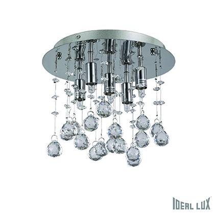 ILUX 094649 Stropní svítidlo Ideal Lux Moonlight PL5 cromo 094649 chromové - IDEALLUX