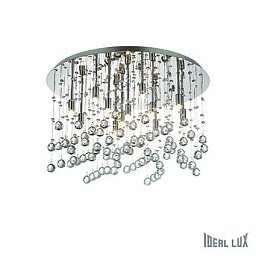 Obrázek pro produkt Svítidlo stropní Ideal Lux Moonlight PL12 cromo 077802 chromové 60cm - IDEALLUX