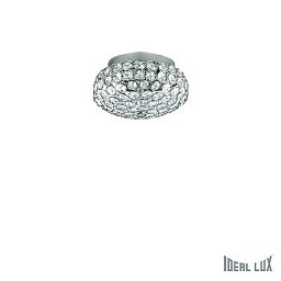 Obrázek pro produkt Stropní a nástěnné svítidlo Ideal Lux King PL3 cromo 075389 - IDEALLUX