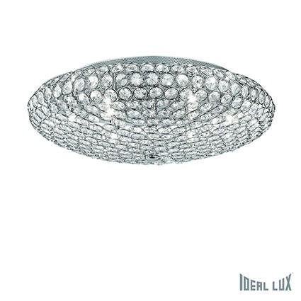 ILUX 073255 Stropní a nástěnné svítidlo Ideal Lux King PL9 cromo 073255 - IDEALLUX