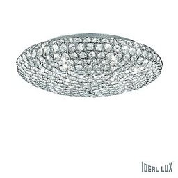 Obrázek pro produkt Stropní a nástěnné svítidlo Ideal Lux King PL9 cromo 073255 - IDEALLUX