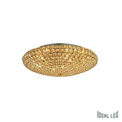 ILUX 073262 Stropní a nástěnné svítidlo Ideal Lux King PL9 oro 073262 zlaté - IDEALLUX
