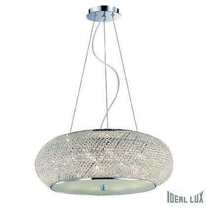 ILUX 082196 Závěsné svítidlo Ideal Lux Pasha SP10 cromo 082196 - IDEALLUX