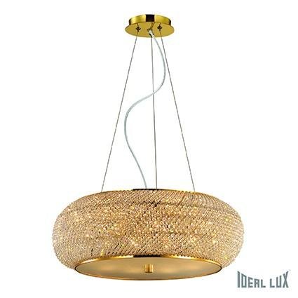 ILUX 082257 Závěsné svítidlo Ideal Lux Pasha SP10 oro 082257 - IDEALLUX