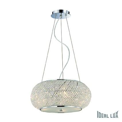 ILUX 082158 Závěsné svítidlo Ideal Lux Pasha SP6 cromo 082158 chromová 45cm - IDEALLUX