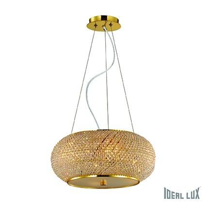 ILUX 082172 Závěsné svítidlo Ideal Lux Pasha SP6 oro 082172 - IDEALLUX