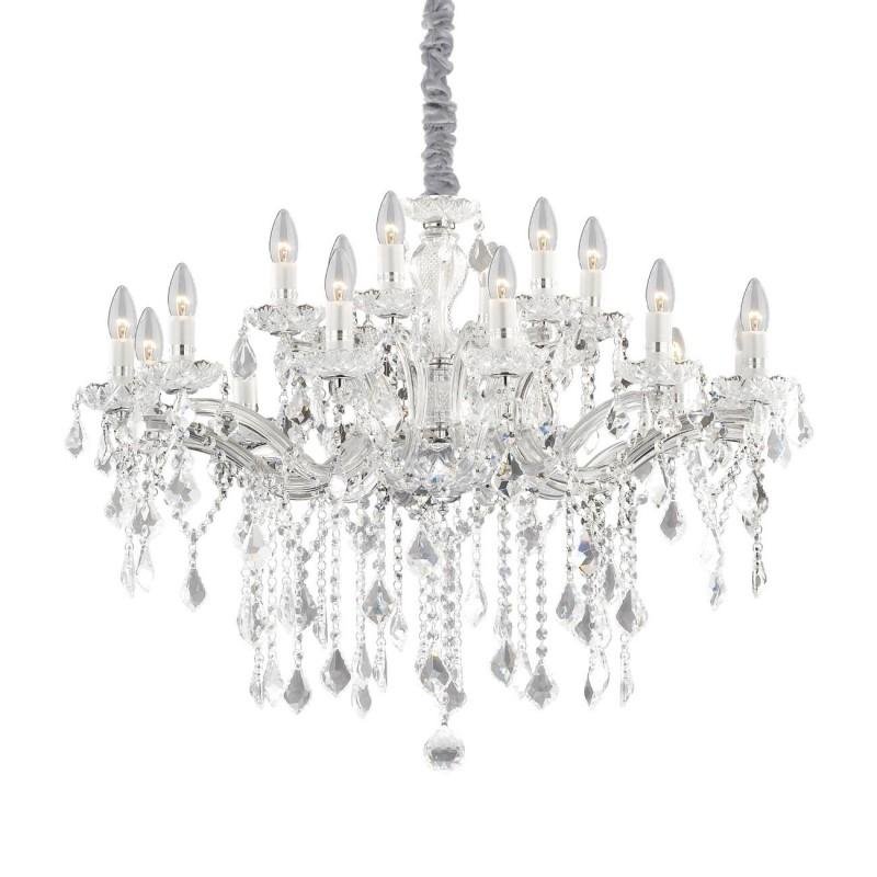 ILUX 075150 Závěsné svítidlo Ideal Lux Florian SP18 cromo 075150 chromové 86cm - IDEALLUX