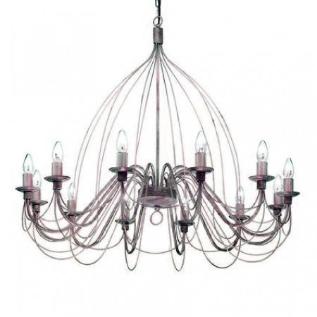 ILUX 097671 Závěsné svítidlo Ideal Lux Corte SP12 ruggine 097671 černý - IDEALLUX
