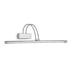 Obrázek pro produkt  LED Nástěnné svítidlo Ideal Lux Bow AP114 cromo 007021 chromové 76cm   - IDEALLUX