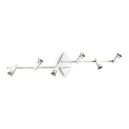 Obrázek pro produkt Bodové svítidlo Ideal Lux Alfa PL6 bianco 122748 bílé 106,5cm - IDEALLUX