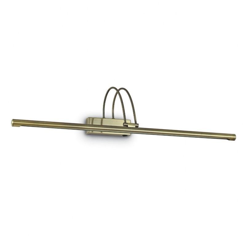 ILUX 121147 LED Nástěnné svítidlo Ideal Lux Bow AP114 brunito 121147 bronzové 76cm   - IDEALLUX