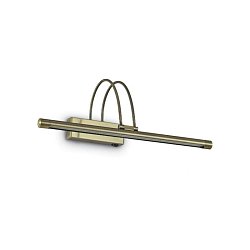 Obrázek pro produkt LED Nástěnné svítidlo Ideal Lux Bow AP66 brunito 121161 bronzové 46cm   - IDEALLUX