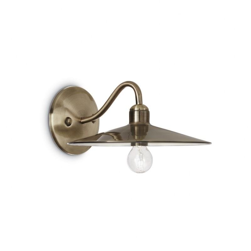 ILUX 112626 Nástěnné svítidlo Ideal Lux Cantina AP1 brunito 112626 bronzové   - IDEALLUX