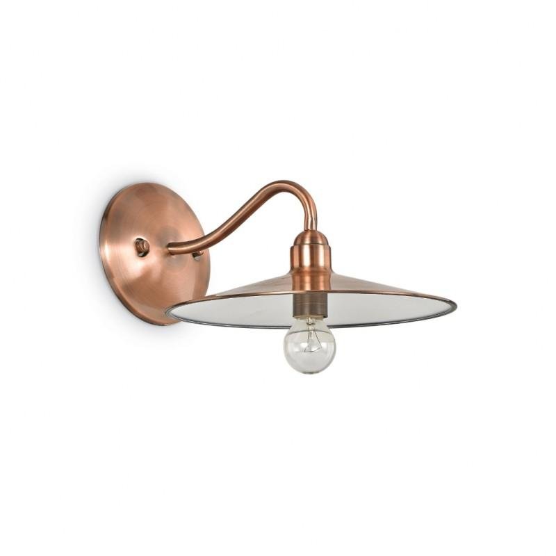 ILUX 112695 Nástěnné svítidlo Ideal Lux Cantina AP1 rame 112695 měděné   - IDEALLUX