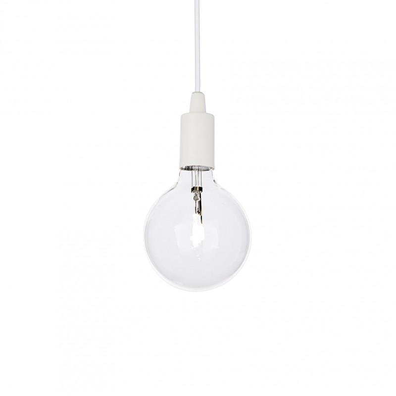 ILUX 113302 Závěsné svítidlo Ideal Lux Edison SP1 bianco 113302 bílé - IDEALLUX