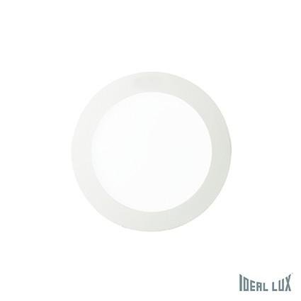 ILUX 123998 LED Zápustné svítidlo Ideal Lux Groove FI1 round 123998 bílé kulaté 20W 3000K - IDEALLUX