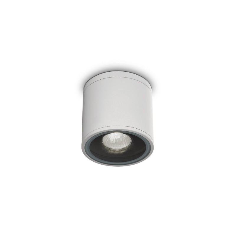 ILUX 122663 Venkovní stropní svítidlo Ideal Lux Gun PL1 bianco 122663 bílé 11cm IP44 - IDEALLUX