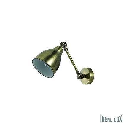 ILUX 027876 Nástěnné svítidlo Ideal Lux Newton AP1 027876 brunito - IDEALLUX