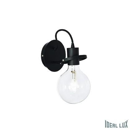 ILUX 119502 Nástěnné svítidlo Ideal Lux Radio AP1 nero 119502 černé - IDEALLUX