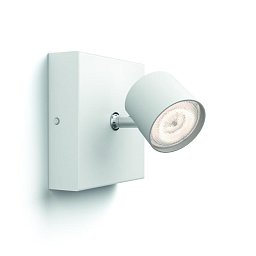 Obrázek pro produkt LED WarmGlow Bodové svítidlo Philips Star 56240/31/P0 bílé 2200K-2700K 1x4,5W - PHILIPS (915005307101)