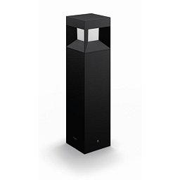 Obrázek pro produkt LED Venkovní sloupkové svítidlo Philips Parterre 16481/30/P0 černé malé 2700K - PHILIPS (915005378101)