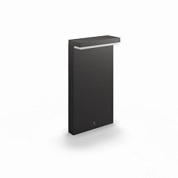 Obrázek pro produkt LED Venkovní sloupkové svítidlo Philips Bustan 16485/93/P0 antracitové malé 2700K - PHILIPS (915005378501)