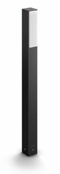 PH 16489/93/P0 LED Venkovní sloupkové svítidlo Philips Stratosphere 16489/93/P0 antracitové velké 2700K - PHILIPS (915005378901)