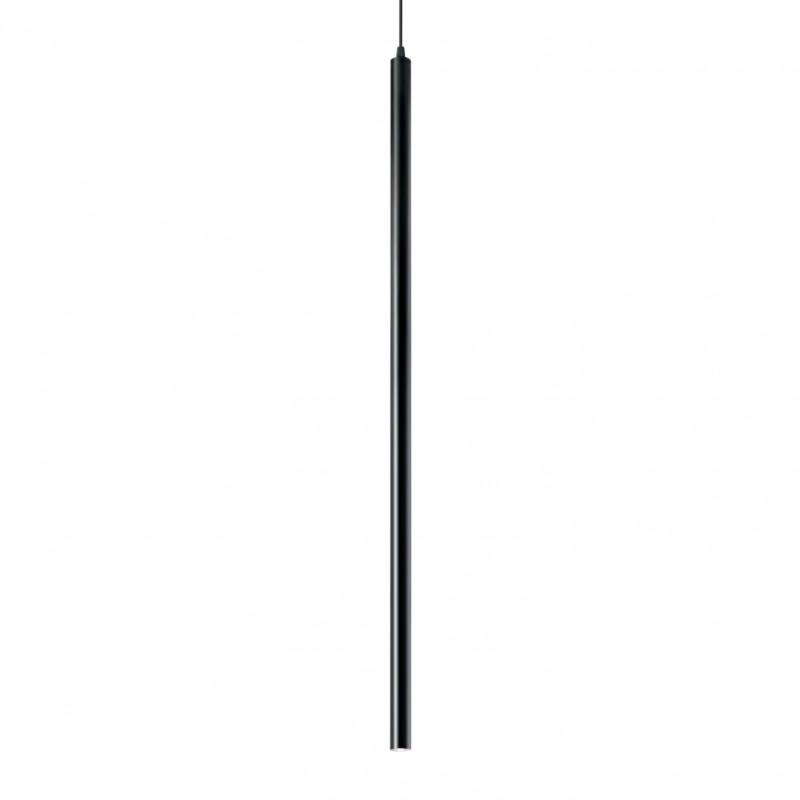 ILUX 142913 LED Závěsné svítidlo Ideal Lux Ultrathin SP1 big nero 142913 černé 100cm - IDEALLUX