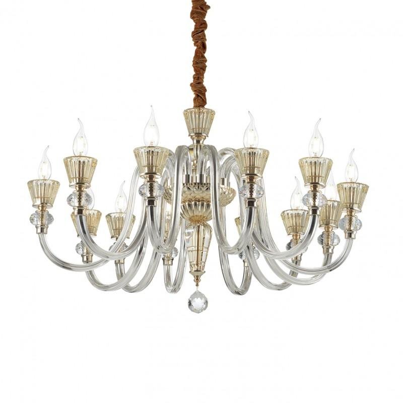 ILUX 140612 Závěsný lustr Ideal Lux Strauss SP12 140612 - IDEALLUX