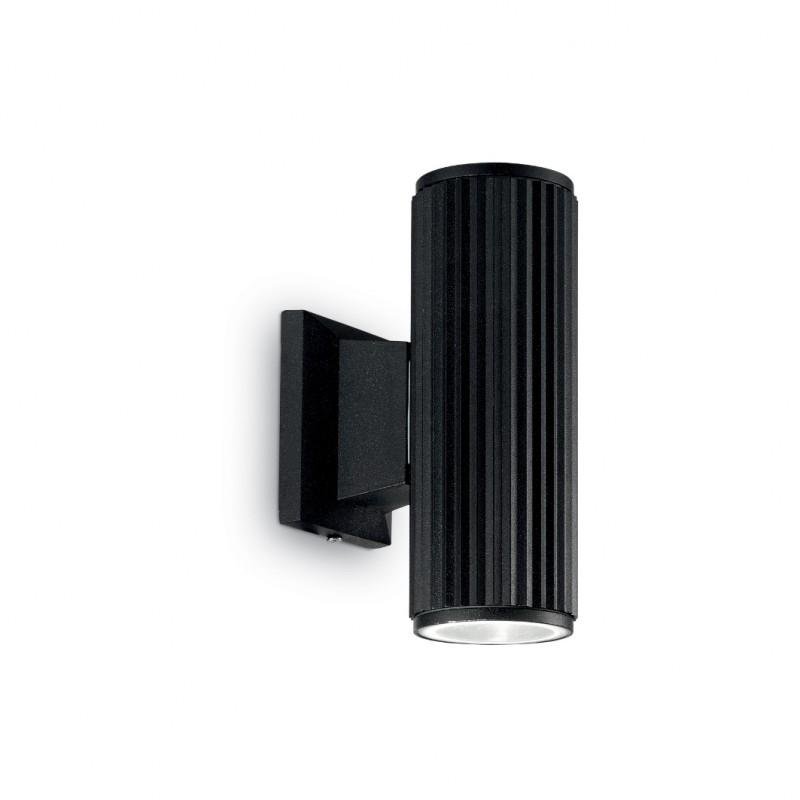 ILUX 129433 Venkovní nástěnné svítidlo Ideal Lux Base AP2 nero 129433 černé IP44   - IDEALLUX